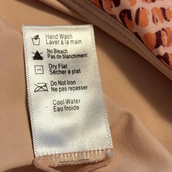 New L*Space Cardi Rash Guard Top Women's Size L One Should Wild Bunch Swim NWOT - Picture 7 of 8